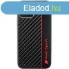 Audi Carbon Fiber Stripe iPhone 11 6.1" fekete kemnyto