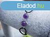 Siker angyal ametiszt microcord karkt