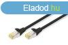 Digitus CAT6A S-FTP Patch Cable 0,5m Black