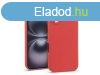 Haffner Soft szilikon tok - Apple iPhone 16 - piros