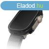 UNIQ Valencia tok Apple Watch Ultra/ Ultra 2 49mm - jfekete