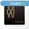 Akril Frdszoba Tbla #WC - 7.8*7.8 hvelyk / 20*20 cm