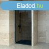 Welland RSDA-90 zuhanyajt - 90 cm - fekete profil / fstve