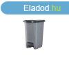 Szemetes kuka manyag 25 literes szrke UP401