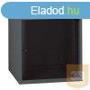 Legrand fali rack szekrny 19" 12U, 626x600x600, antrac