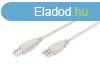 Assmann USB 2.0 connection cable, type A - B 1,8m Beige