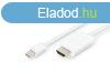 Assmann miniDisplayPort 1.2 - HDMI 2.0 cable 2m White