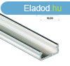 LED Alumnium Profil ltalnos U alak [D] Ezst 2,02 mter