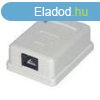 UTP Cat5e fali aljzat 1- es, ntapads