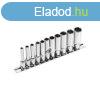EXTOL PREMIUM hossztott Multi Lock dugfej klt. ; 1/4&#