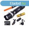 Taktikai LED zseblmpa zoom xml t6 elemmel