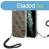 Guess GUOHCN61H4STW iPhone 11 barna 4G Print Strap kemnytok