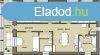 Elad 90 nm-es jszer llapot Csaldi hz rd Tisztviselt