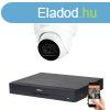 Dahua 1 dome kamers 8MP 4K kamera rendszer szett 30 mter 