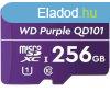WD Purple 256GB QD101, Class 10 UHS-1 microSDXC memriakrty