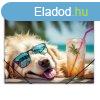 Gumis mappa, 15 mm, PP, A4, PANTA PLAST, "Chillout dog&