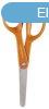 Oll, iskolai, 13 cm, FISKARS "First", narancssrg