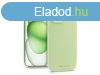 Apple iPhone 15 szilikon htlap - Roar Cloud Skin - zld