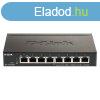 D-LINK Switch 8x1000Mbps (8xPOE) Fmhzas Asztali Menedzselh