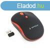 Gembird MUSW-4B-03-R Wireless optical mouse Black/Red