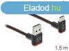 DeLock EASY-USB 2.0 Cable Type-A male to USB Type-C male ang