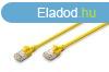Digitus CAT6A F-FTP Patch Cable 0,5m Yellow