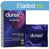 Durex Intense - bordzott s pontozott vszer (10db) -