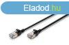 Digitus CAT6A F-FTP Patch Cable 1m Black