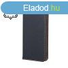 Geniune Leather Smart Pro knyvtok iPhone 16 Plus - fekete