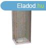 Zuhanykabin COPEN ATLAS PRO 900x900x1950 mm vztiszta veg, 