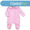 Baba kezeslbas Minky-bl Nicol Bubbles rzsaszn
