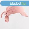 Nyri muszlin baba fejkend napellenzvel New Baby pink