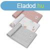 Lionelo Bamboo 3 db-os textil pelenka szett (70x70) - Rainbo