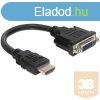 DELOCK talakt HDMI male to DVI 24+1 female, 20cm