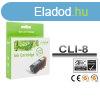 Canon -hoz, CLI8BK, CLI-8BK ! CHIPES ! fekete utngyrtott t