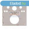 Plasko multi geberit jell sablon 3mm vastag HDF lap (pl531