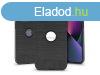 Apple iPhone 13 szilikon htlap - Carbon Logo - fekete