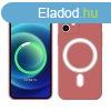 iPhone 13 mgneses szilikon tok, Piros