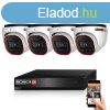 Provision AHD-30 Dome 4 kamers kamerarendszer 5MP 5xZOOM