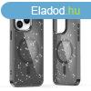 Glitter MagSafe tok iPhone 16 Plus - fekete csillogs