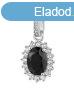 Brosway Elegns ezst medl Fancy Mystery Black FMB12