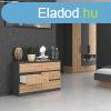 Riano MIX M6 120 2x3, fikos szekrny, 120x75x30 cm, antraci