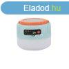 Napelemes trz stor lmpa USB tlts LED vilgtssal kl