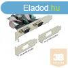 DELOCK PCI-E Bvtkrtya 2x Soros RS-232 port