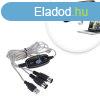 USB MIDI kbel adapter hangszer csatlakoztatshoz