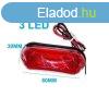 AELA569R 24V LED-es piros helyzetjelz lmpa