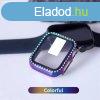 iWatch 7/8 41mm Lito S+ Kves veg Ellap - Fekete Kamleon