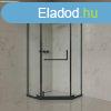 Welland SUS-D-9090 helytakarkos zuhanykabin - 90 x 90 cm - 