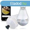 E27-ES FOGLALAT, 360-OS WIFI-S BIZTONSGI PANORMA KAMERA 