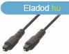 Digitlis Audio Kbel Toslink Dug - Toslink Dug 2.00 m Fek